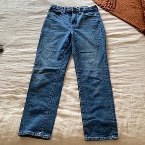 Madewell jeans in classic straight